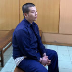 Bị cáo Nguyễn Anh Khoa tại tòa hồi cuối năm ngoái. Ảnh: Hải Duyên