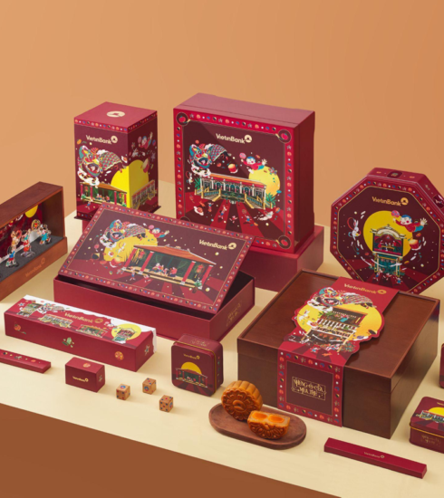 Bộ quà tặng Những Ô Cửa Mùa Thu của VietinBank Gold & Jewellery. Ảnh: VietinBank