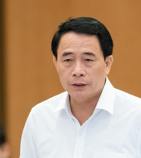 Thứ trưởng Công an Lê Quốc Hùng. Ảnh: Media Quốc hội