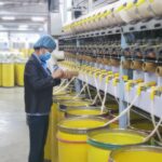 Bên trong nhà máy sản xuất của Sợi Vũ Đăng. Ảnh: SVD