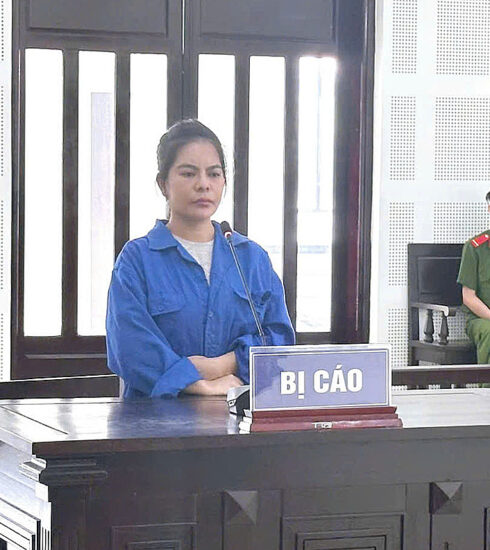 Bị cáo Đỗ Thị Yến Ly tại tòa. Ảnh: Trạng Chi