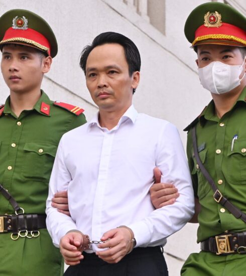 Ông Trịnh Văn Quyết sau khi nghe tuyên án, ngày 5/8/2024. Ảnh: Giang Huy