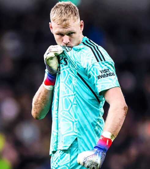 Ramsdale là trụ cột của Arsenal giai đoạn 2021-2023. Ảnh: AFP