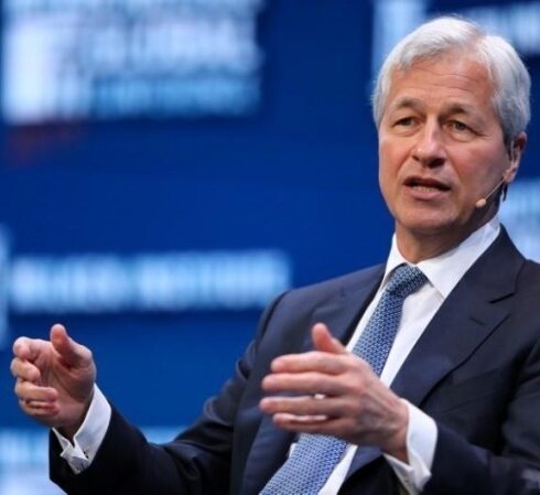 CEO JP Morgan Jamie Dimon tại một hội thảo ở California (Mỹ). Ảnh: Reuters