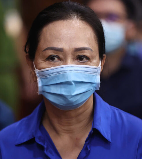 Bà Trương Mỹ Lan tại tòa. Ảnh: Quỳnh Trần