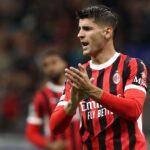 Morata chơi trận Milan 1-3 Liverpool trên sân San Siro tối 17/9. Ảnh: Ansa