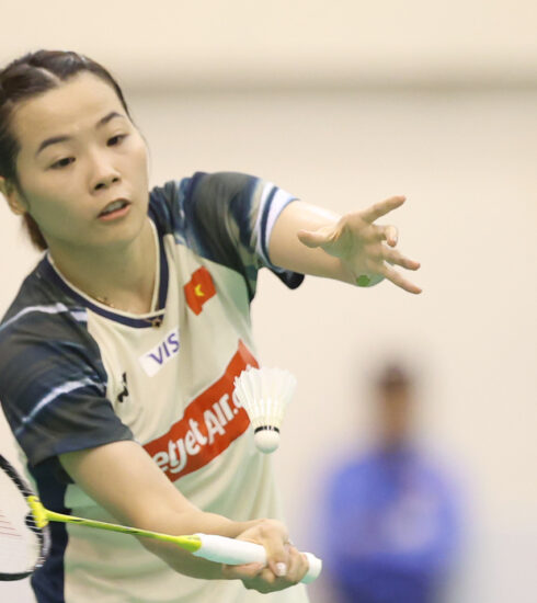 Nguyễn Thuỳ Linh thắng chật vật vòng một China Open 2024. Ảnh: Đức Đồng.