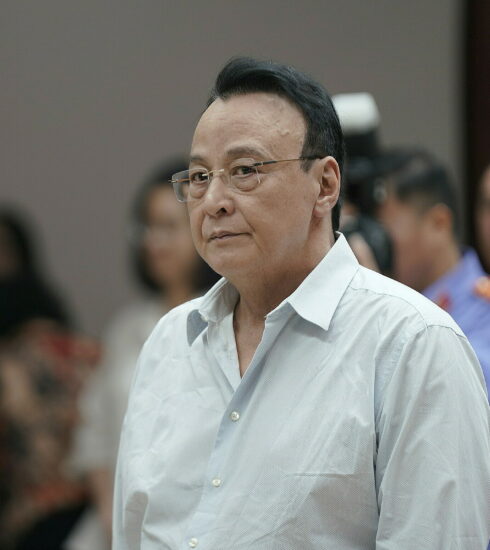 Ông Đỗ Anh Dũng tại tòa ngày 25/9. Ảnh: Danh Lam