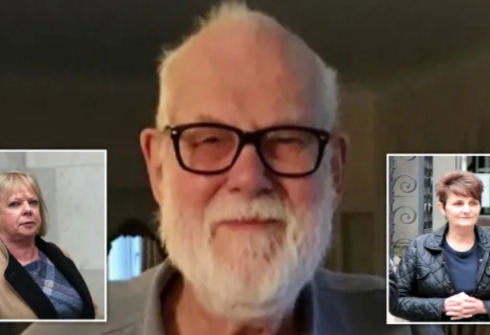 Beverley Neate (trái) - con gái riêng của Ray Watts và Sue Pope (phải) đang vướng vào cuộc tranh chấp pháp lý  về tài sản thừa kế. Ảnh: Champion News