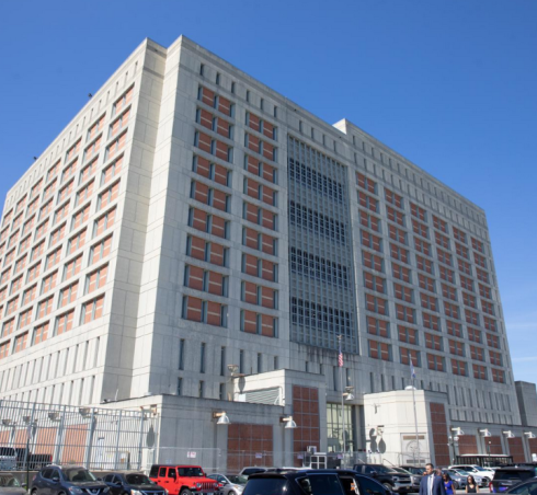 Sean Diddy Combs spent the night locked up in the notorious Metropolitan Detention Center in Sunset Park, Brooklyn, Tuesday night. DANIEL WILLIAM MCKNIGHT