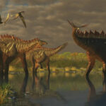 Khủng long từng sống cùng chim, nhưng sau đó tuyệt chủng khi tiểu hành tinh đâm xuống Trái Đất. Ảnh: Corey Ford/Stocktrek Images