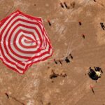 Vệ tinh tái sử dụng đầu tiên của Trung Quốc, Shijian 19, trở về Trái Đất. Ảnh: Chinadaily