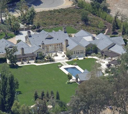 Biệt thự 60 triệu USD của Kim Kardashian có hệ thống an ninh được ví như Lầu Năm Góc. Ảnh: The Sun