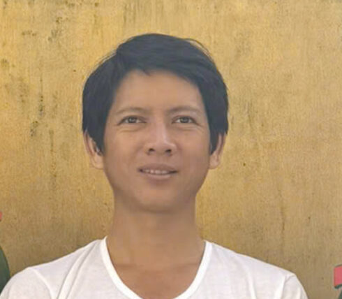 Nguyễn Thanh Long tại cơ quan điều tra. Ảnh: Công an Quảng Nam