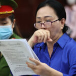 Bà Trương Mỹ Lan tại tòa phúc thẩm. Ảnh: Quỳnh Trần