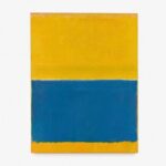 Tranh Không đề (Vàng và Xanh dương). Ảnh: Sothebys