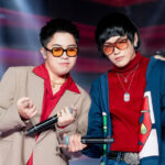 Tiêu Minh Phụng (phải) và Mason Nguyễn trong tập phát sóng tối 2/10. Ảnh: Vie