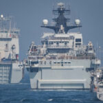 Chiến hạm các nước thành viên NATO tham dự diễn tập BALTOPS 2022 biển Baltic vào tháng 6/2022. Ảnh: NATO