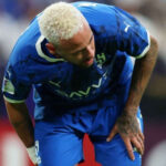 Neymar chấn thương trong trận Al Hilal gặp Esteghlal hôm 4/11. Ảnh: AFP