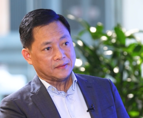 Ông Nguyễn Cao Trí tại một talkshow trong năm 2020. Ảnh: Hoàng Phong