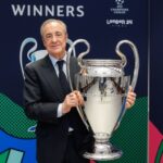 Perez cùng Real giành Champions League 2024 tại London. Ảnh: Real Madrid