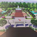 Phối cảnh di tích lịch sử chiến thắng Đầm Dơi - Cái Nước – Chà Là. Ảnh: Chủ đầu tư