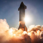 Starship trong một chuyến bay thử nghiệm độ cao lớn. Ảnh: SpaceX