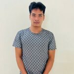 Nguyễn Văn Thiệu lúc bị bắt. Ảnh: Công an cung cấp