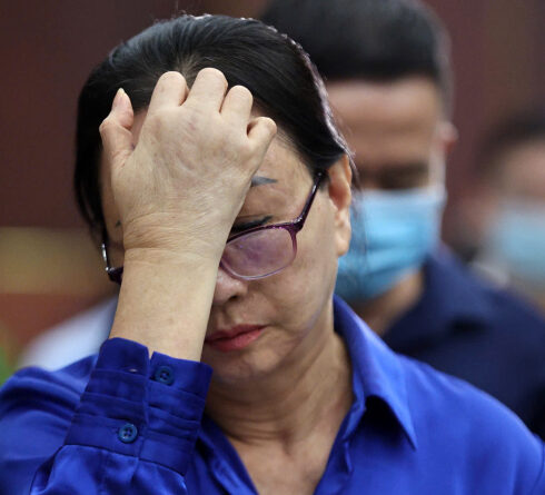 Bà Trương Mỹ Lan tại phiên tòa phúc thẩm. Ảnh: Quỳnh Trần