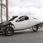 Mẫu xe điện mặt trời ba bánh của Aptera Motors. Ảnh: Aptera Motors