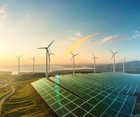 Dự án Western Green Energy Hub kết hợp sản xuất điện gió, điện mặt trời, hydro và ammonia sạch. Ảnh: Media