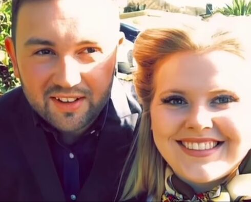 Megan và  Robert thuở còn hẹn hò. Ảnh: Megan Clark