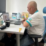 Ông Lê Trọng Đồng xin việc ở nhà, chiều 28,11 Ảnh: Nhân vật cung cấp