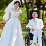 Ảnh cưới của Khải Thần và Lộc Lộc. Ảnh: 163.com