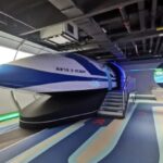 Hình ảnh mô phỏng tàu đệm từ 1.000 km/h của Trung Quốc. Ảnh: New Atlas